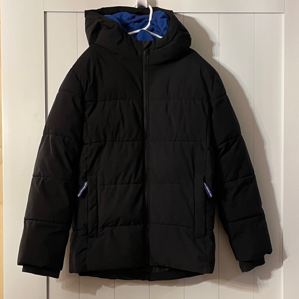 All in Motion Kids Puffer Jacket with Blue Accents